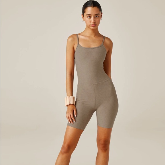 Beyond Yoga Taupe Jumpsuit - Picture 1 of 5